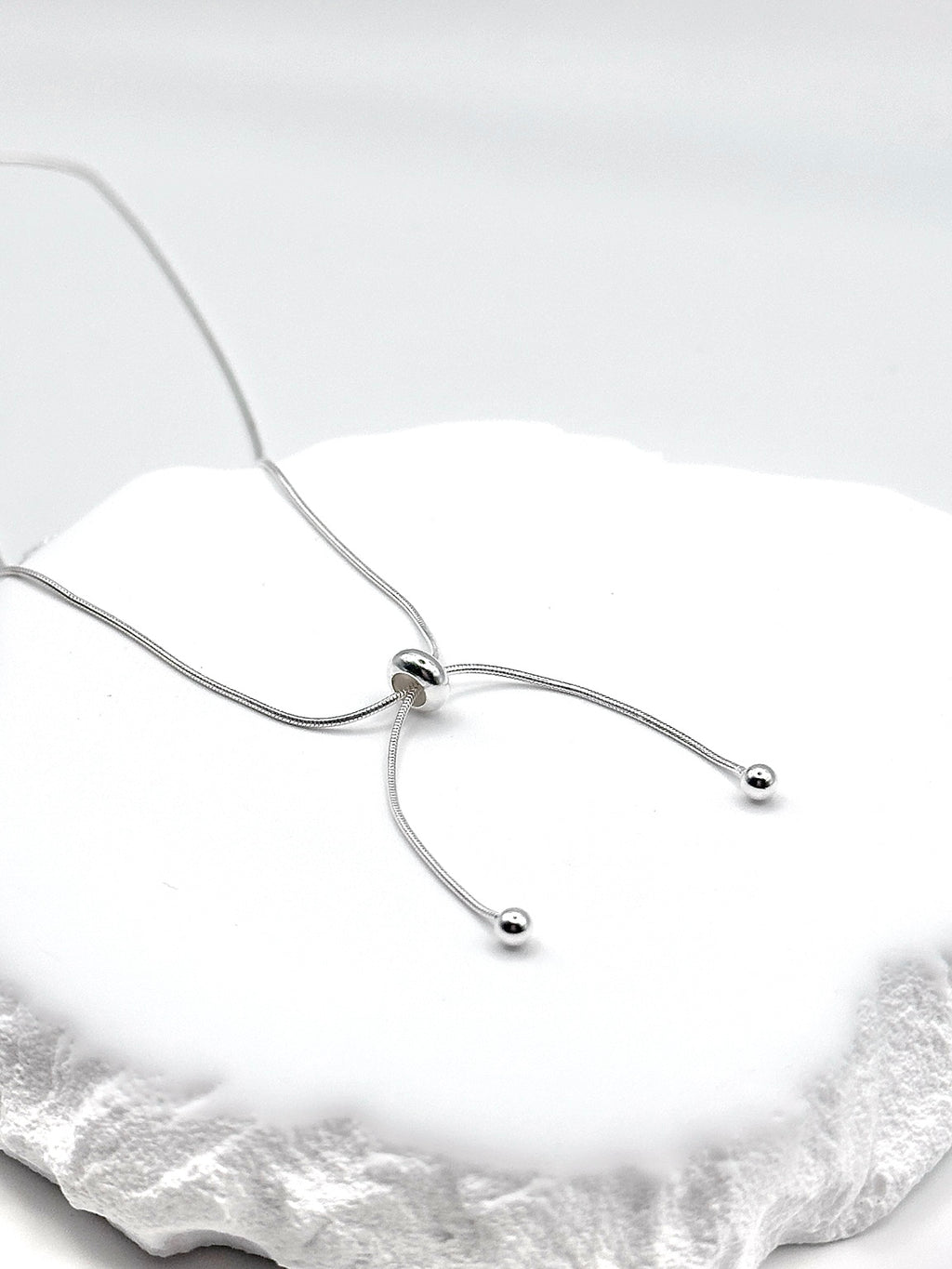 Seren Bow Necklace — 925 Sterling Silver - YUNDIA