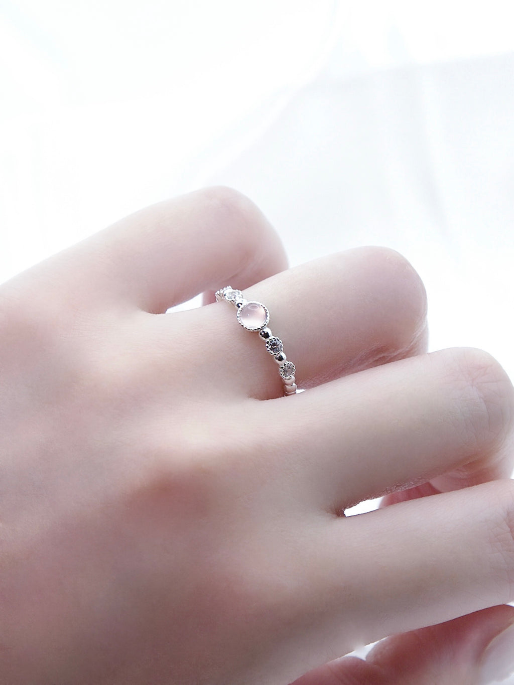 Rosée Ring — 925 Sterling Silver - YUNDIA