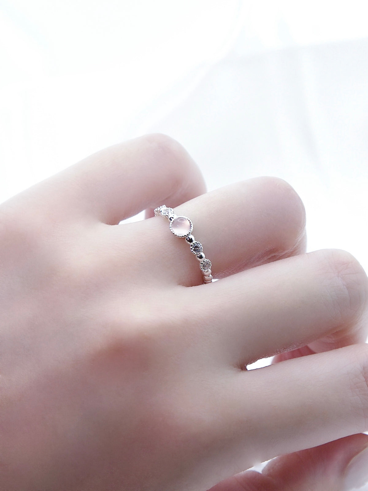 Rosée Ring — 925 Sterling Silver - YUNDIA