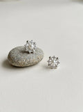 Rosalie Pearl Stud Earrings — 925 Sterling Silver - YUNDIA