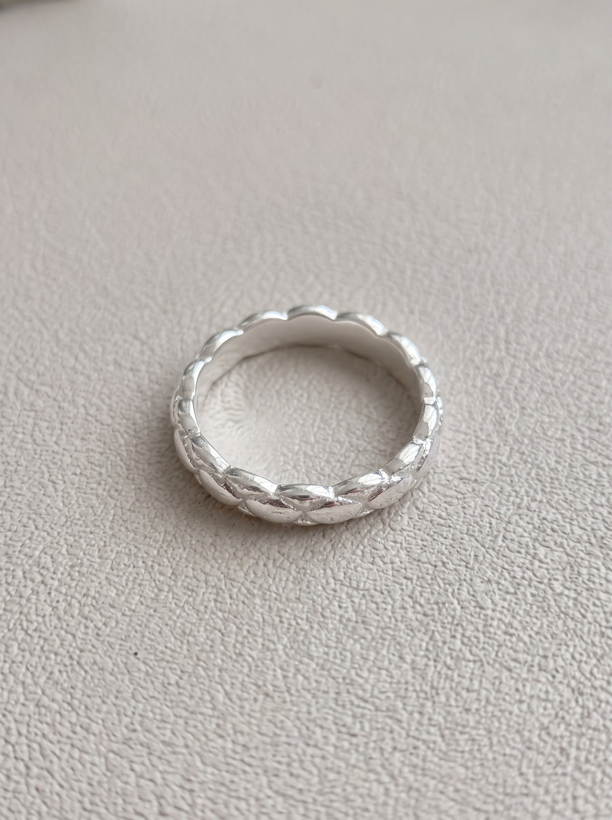Célina Grande Cross Ring — 925 Sterling Silver