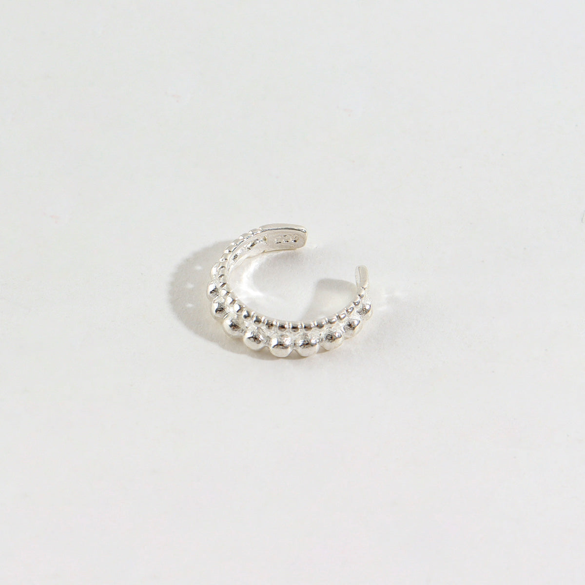 Bubble Ear Cuff — 925 Sterling Silver