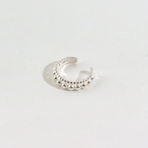 Bubble Ear Cuff — 925 Sterling Silver